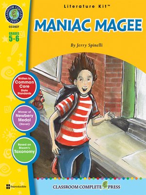 cover image of Maniac Magee--Jerry Spinelli